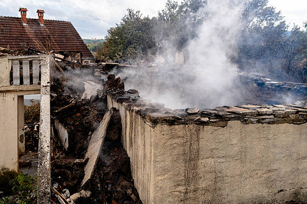 Professional Fire Damage Removal technician working in Goodhue, MN